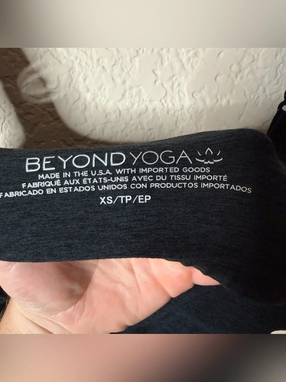 Beyond Yoga Spacedye Hit the Scene Jumpsuit in Darkest Night Black Size XS